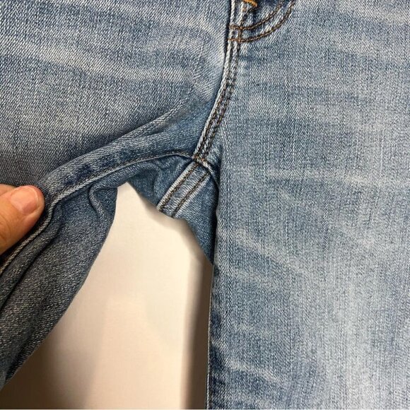 J Crew Denim Womens Size 25 9" High Rise Toothpick Jeans Light Wash Stretch - Picture 7 of 12